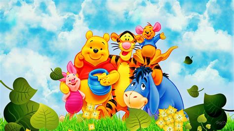 🔥 [23+] Winnie the Pooh and Friends Wallpapers | WallpaperSafari