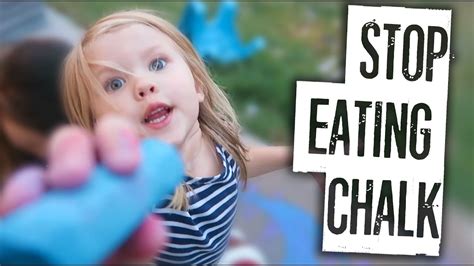 👎🏻🌈STOP EATING THE CHALK!!! - YouTube