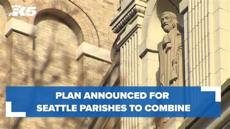 Archdiocese of Seattle announces plans to combine some parishes - YouTube