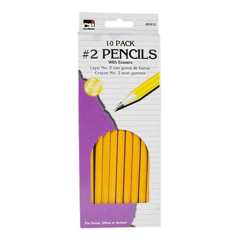 Wholesale Pencils Number 2 Pack Of 10 - at - wholesalesockdeals.com