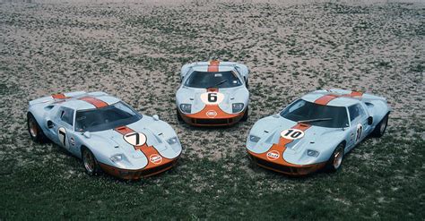 Gulf Livery GT40s