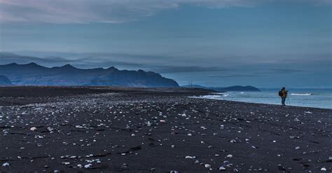 Free stock photo of beach, black sand, blue lagoon