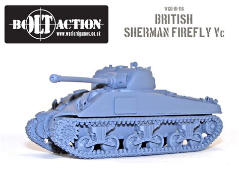 New: Bolt Action Sherman Firefly! - Warlord Games