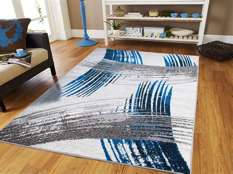 Large Rugs on Clearance 8 by 10 Blue Living Room Rugs 8x10 Area Rugs under $100 Dining Room Rugs ...