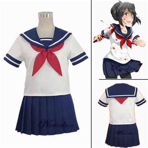 Simulatore yandere yandere CHAN Cosplay Costume Green-Certified 20% di sconto, acquisti subito ...