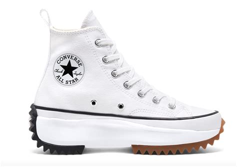 Converse Run Star Hike High White | 166799C | The Sole Womens