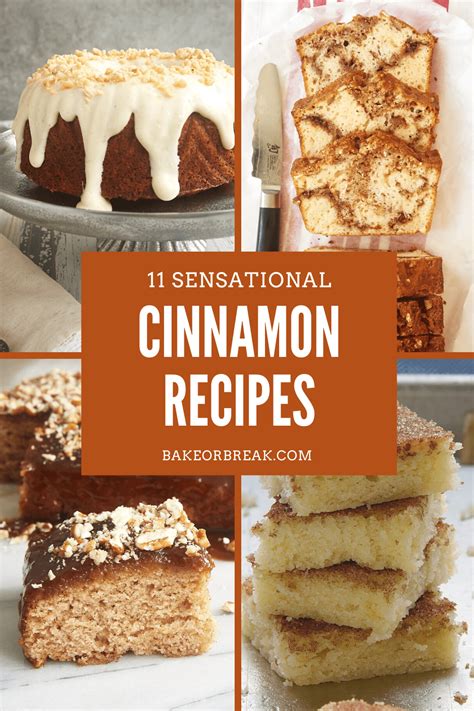 11 Sensational Cinnamon Recipes - Bake or Break