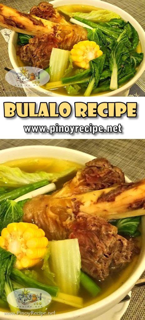 Bulalo Recipe - Pinoy Recipe at iba pa