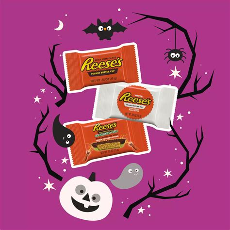 Reese's Halloween Lovers Assorted Snack Size Peanut Butter Cups - Shop ...