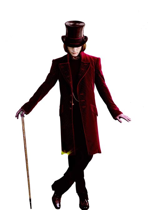 Download Dandy Style, Film, Willy Wonka, Chocolate Factory, - Willy Wonka Johnny Depp Outfit PNG ...