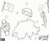 Switzerland Coloring Pages sketch template