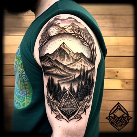 65 Colorado Mountain Tattoo Ideas - TattooClue.com