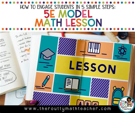 5E Model Math Lesson Plan - The Routty Math Teacher