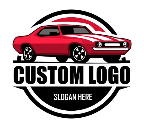 Muscle car logo - vector illustration, emblem design on white background 8553207 Vector Art at ...