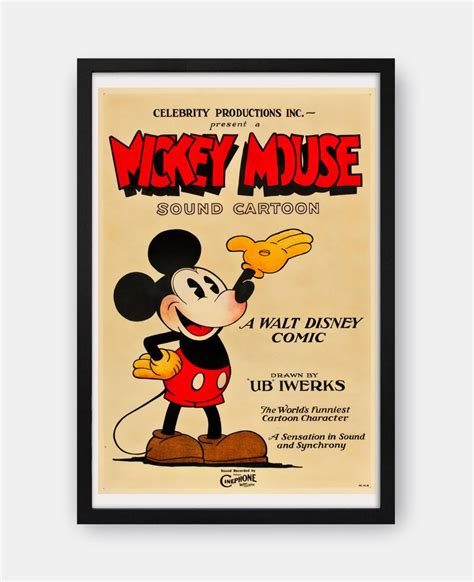 Mickey Mouse 1928 Poster Cheapest Factory | www.takeokishima-mori.jp