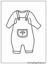 40  Baby Clothes Coloring Pages Free Printable PDF JPG PNG & Online sketch template
