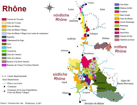 France - Rhône - Côtes du Rhone Villages AOC | wein.plus Wine Regions