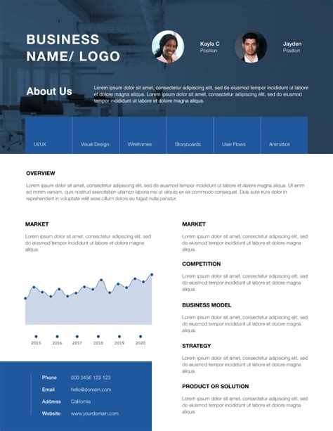 8 Business One Pager Design Tips & ideas + Free Templates