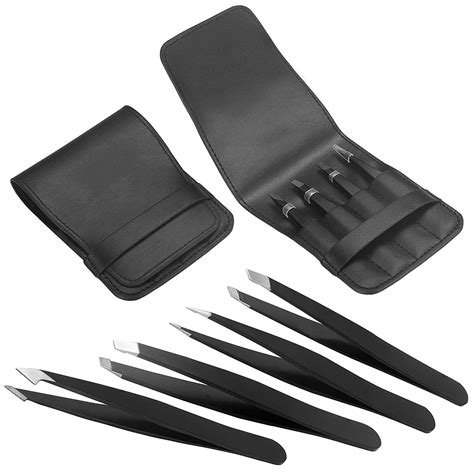 Eyebrow Precision Tweezers Set: Easy To Use For Women & Men