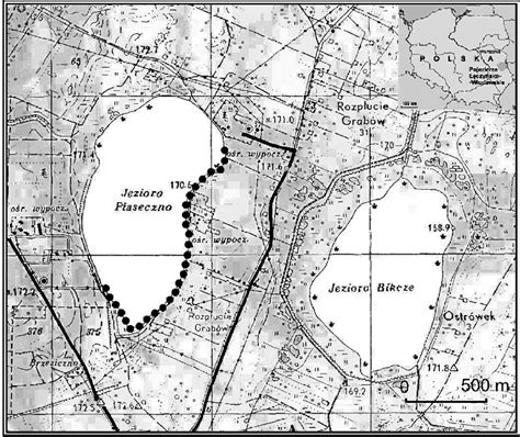 Location of Lake Piaseczno – the study area and site [@BULLET]. (Part... | Download Scientific ...