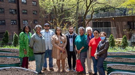 NYCHA Celebrates New Community Garden at Manhattanville Houses - The NYCHA Journal