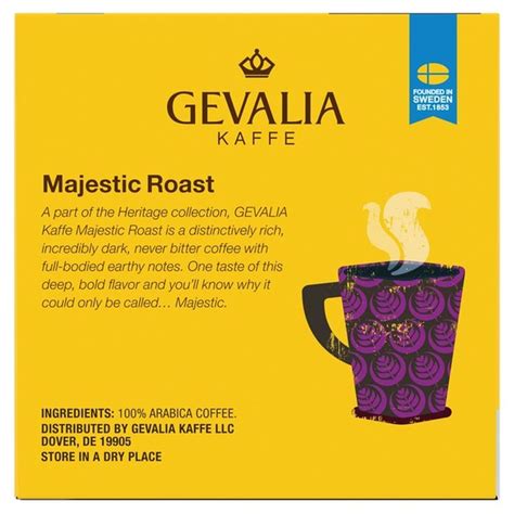 Gevalia Kaffe Majestic Roast Bold, K-Cups (12 ct) - Instacart