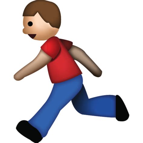 Download Man Running Emoji | Emoji Island Running Late, Man Running ...