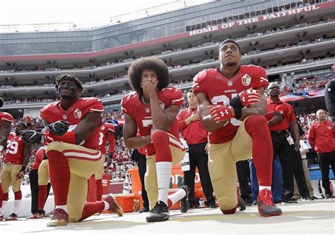 NFL Football: Nfl Players Still Kneeling During Anthem