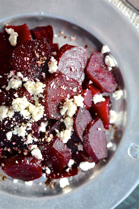 Roasted Beetroot with Feta and Balsamic Vinegar | Ciao Chow Bambina