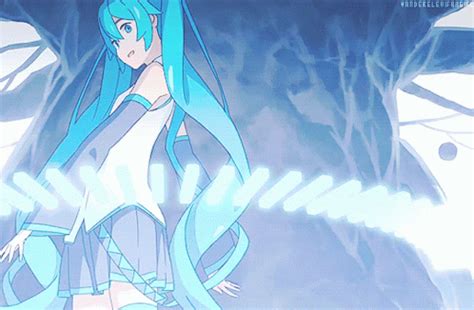 Hatsune Miku ANime GIF - HatsuneMiku ANime Cute - Discover & Share GIFs