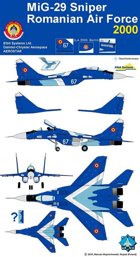 Colours of the MiG-29. Mikoyan & Gurevich MiG-29 camouflage and painting schemes. European ...