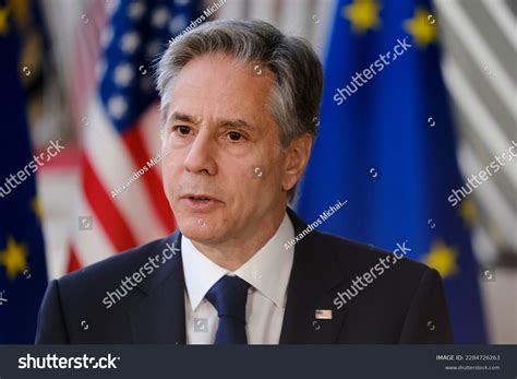 Us Secretary State Antony Blinken Eu Stock Photo 2284726263 | Shutterstock