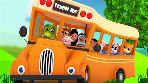 Wheels On The Bus | Nursery Rhymes & Children Songs For Kids By Junior S... | Kids songs ...