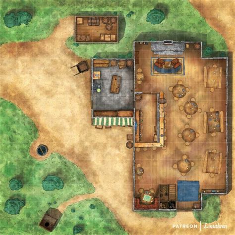 Rpg Tavern Map