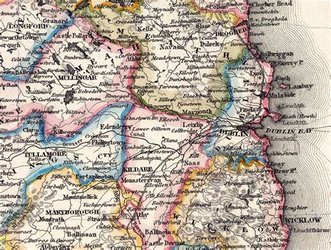 Old Map of Ireland Archival Reproduction Ireland Map - Etsy