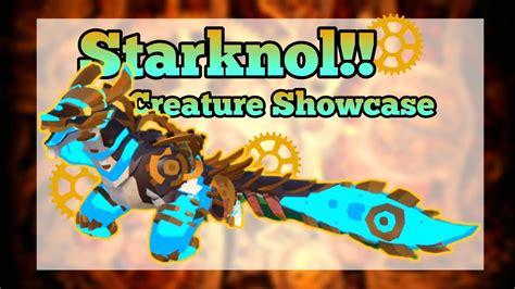 New Creature!!🚨 | Starknol Showcase!!⚙️ | Creatures of Sonaria - YouTube