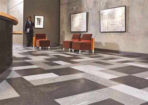 Tarkett Brings Natural, Organic Visuals to Rubber Flooring With New Minerality™ Wood/Stone Look ...