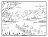 115  Lake Coloring Pages For Kids & Adults Free Printable PDFs sketch template
