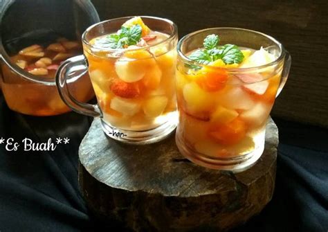 Resep Es Buah, Segar oleh Izza (Han) - Cookpad