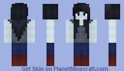 Marceline the Vampire Queen :3 ~Adventure Time Minecraft Skin