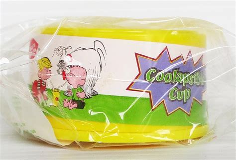 Amazon.com: DQ Dairy Queen DQ Kid Coolapsable Yellow Cup Kids Meal Toy ...