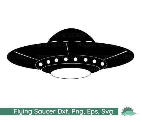 UFO / Flying Saucer Clipart / Alien Spaceship Vector / UFO - Etsy Canada