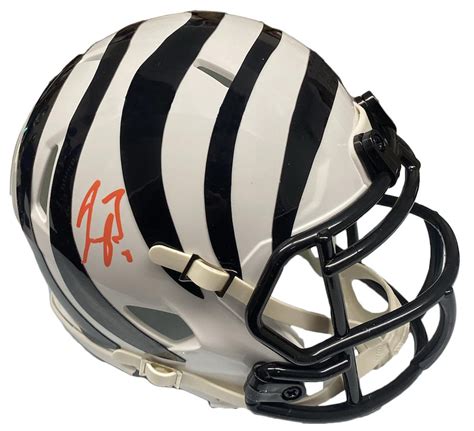 Joe Burrow Signed Bengals 2022 Alternate Speed Mini Helmet (Fanatics ...