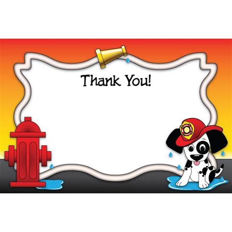 7 best thank you cards images on Pinterest | Fire fighters, Fire department and Firefighters