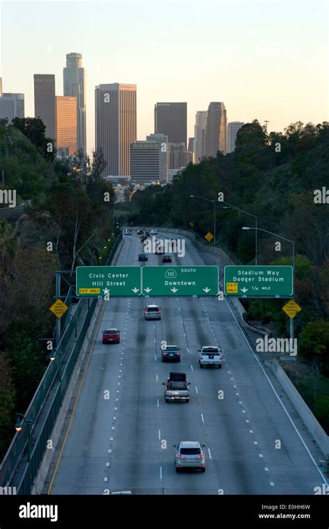 Los Angeles Freeway Signs High Resolution Stock Photography and Images - Alamy