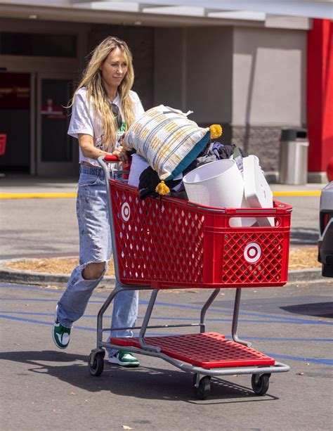 Tish Cyrus - Shopping at Target in LA 06/30/2022 • CelebMafia