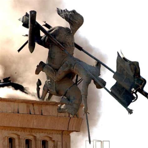 The toppling of Saddam’s statue: how the US military made a myth ...