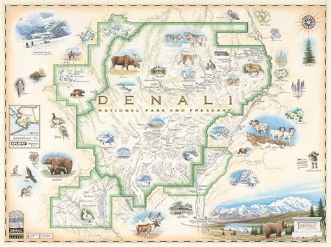 Denali National Park Map