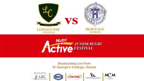 Lomagundi College Vs Heritage, Junior Rugby Festival - YouTube