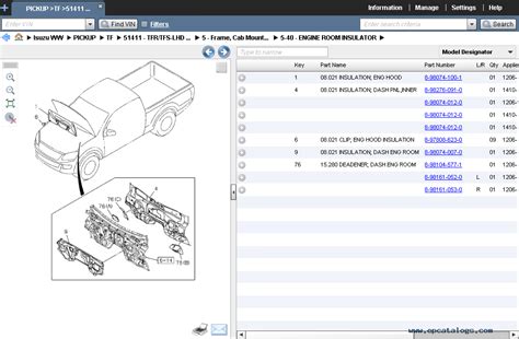 Isuzu Worldwide 2014 Spare Parts Catalog Download